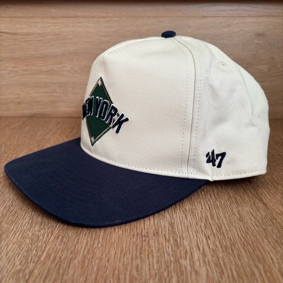 New York Yankees '47 HITCH MLB Diamond Cut adjustable snapback hat - Picture 4 of 7